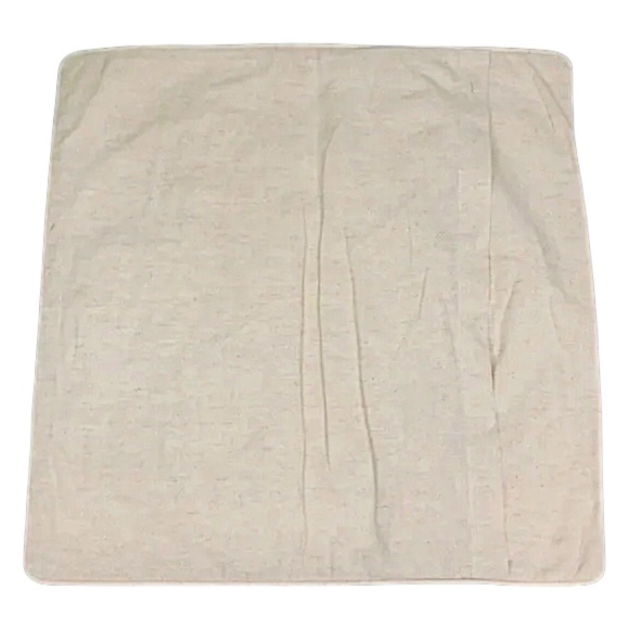 ✨ Ivory Beaded Snowflake Pillow Cover 20x20 – Holiday Winter Decor - Picture 5 of 5